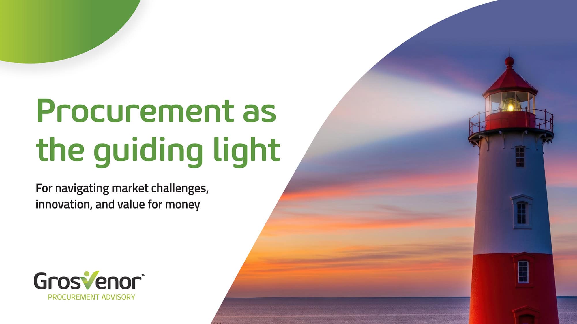 Procurement as the guiding light