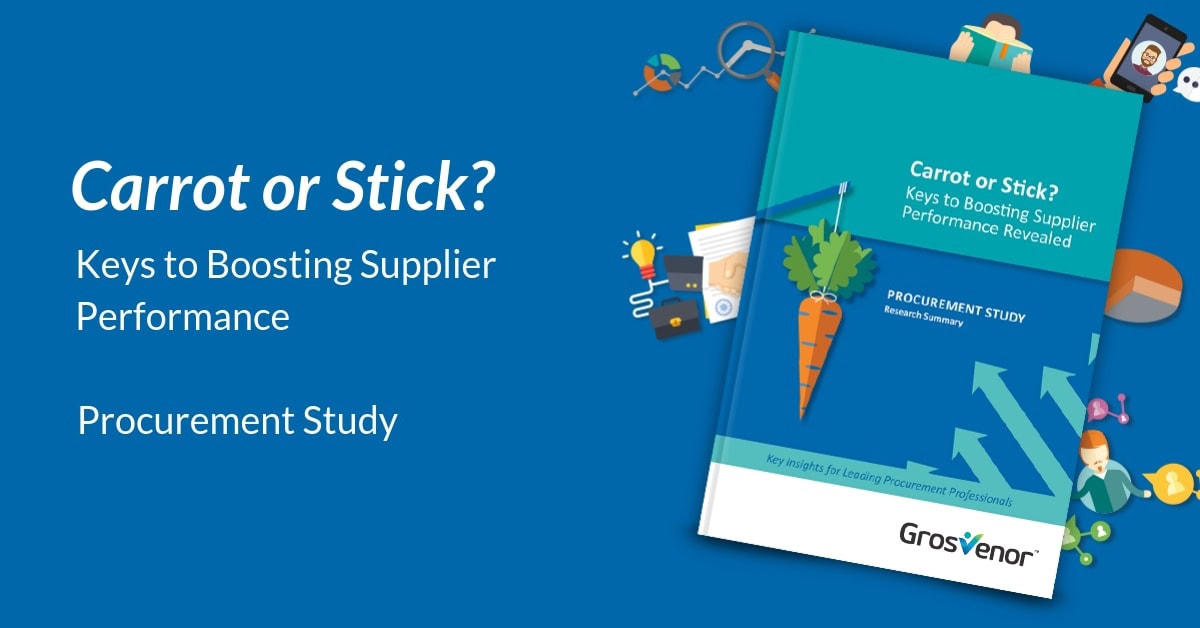 Carrot or stick? Supplier Performance Study