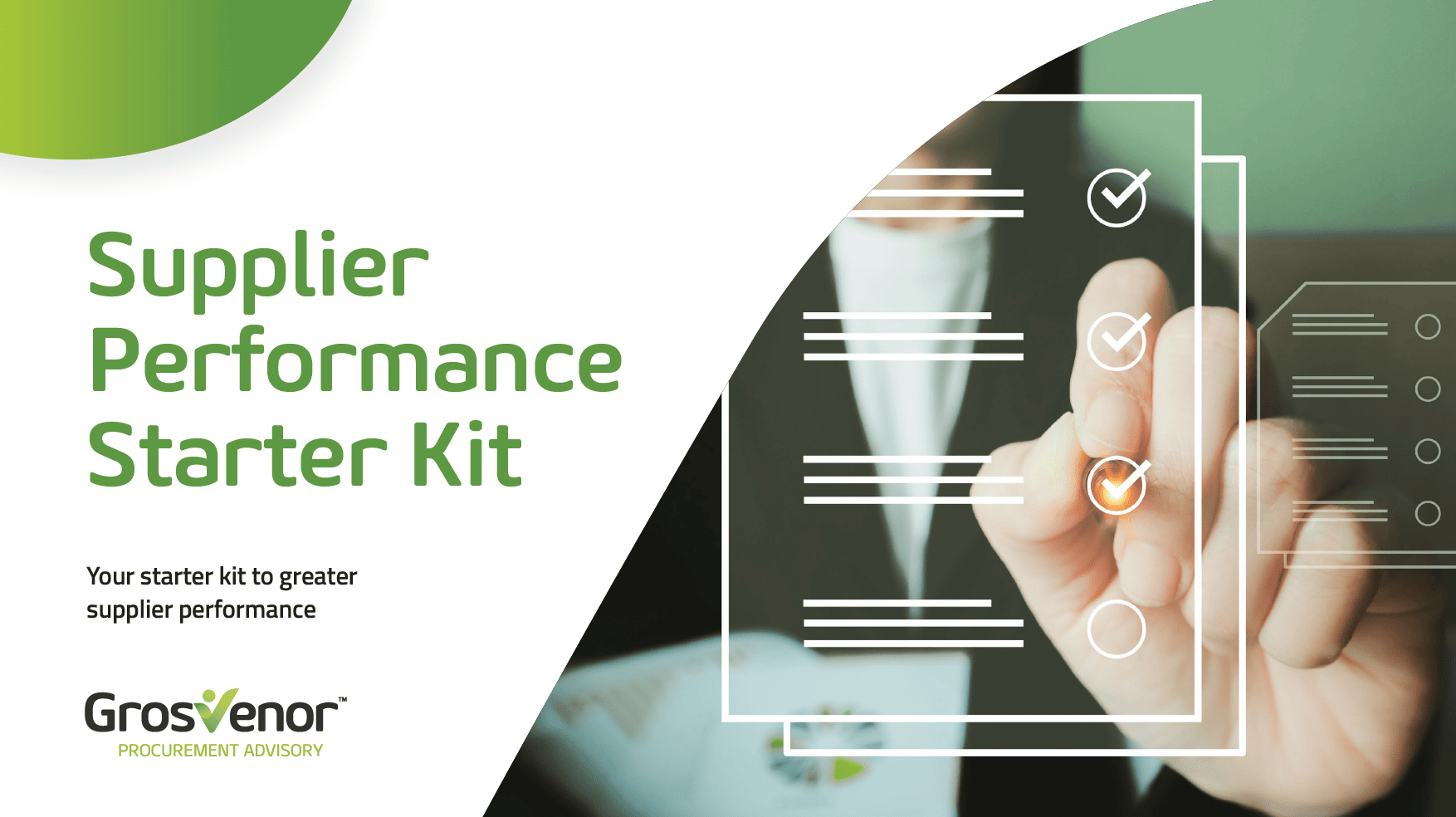 Supplier Performance Starter Kit
