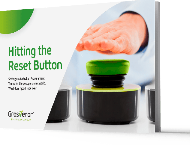 Hitting the Reset Button - Setting up Procurement Teams - What does ‘good’ look like?